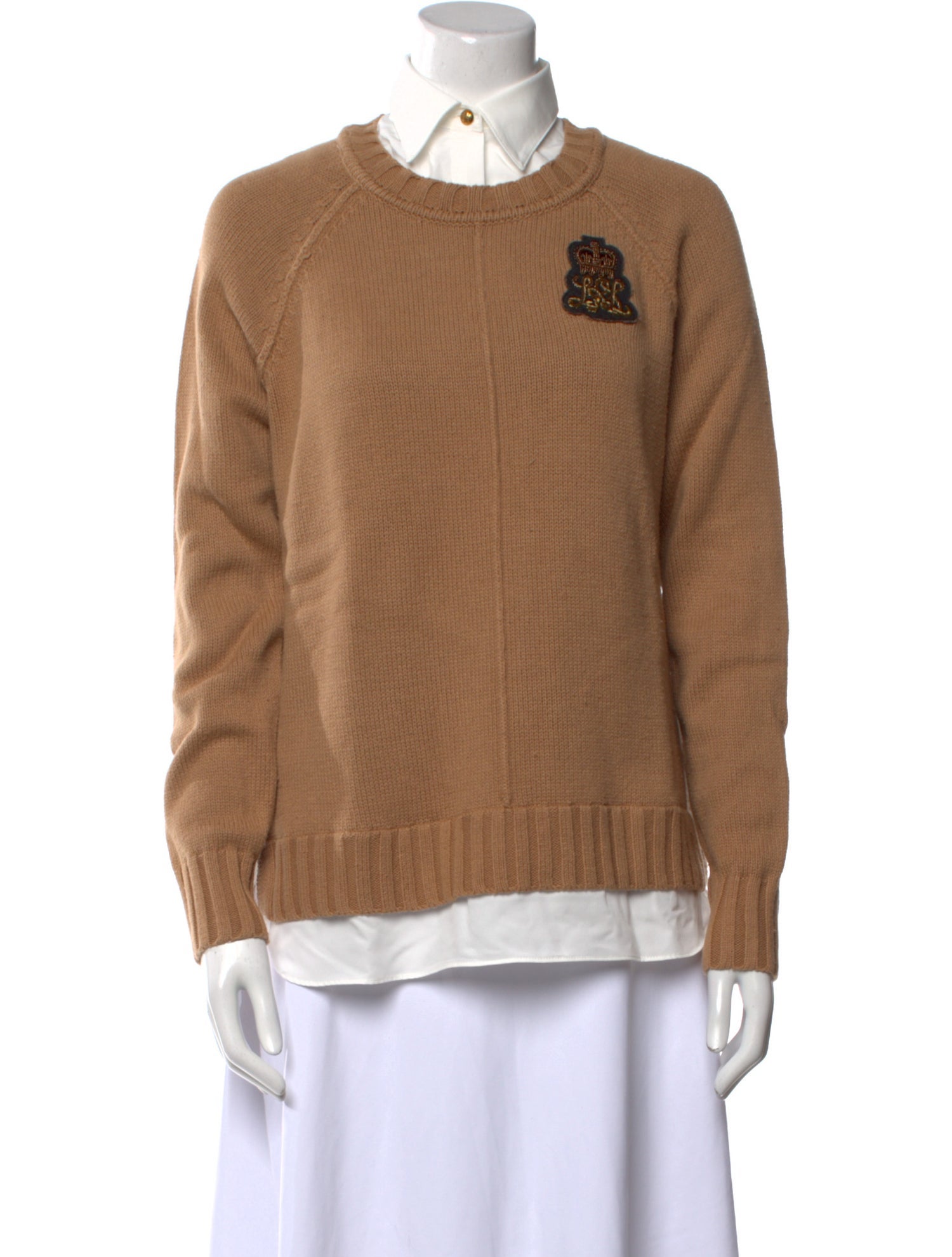 Lauren by Ralph Lauren Cashmere Crew Neck Sweater