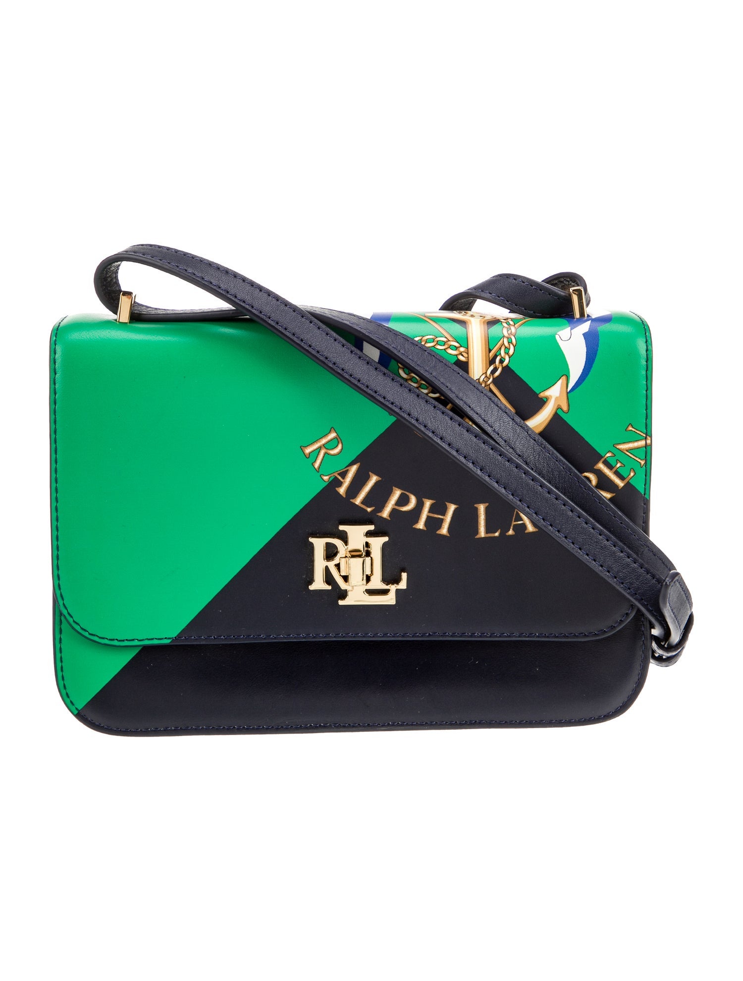 Lauren by Ralph Lauren Leather Crossbody Bag