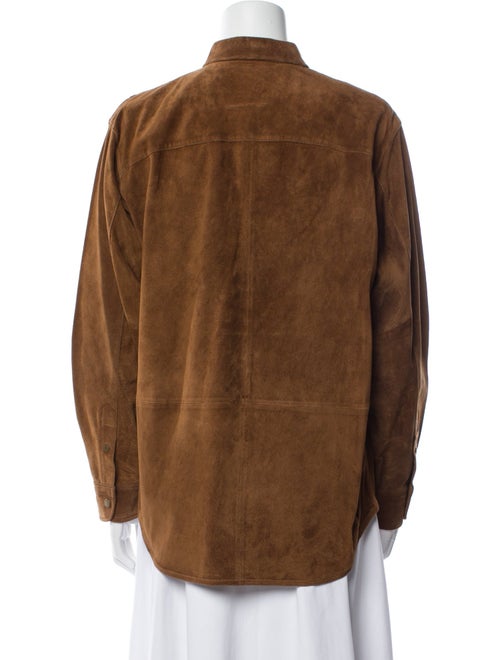 Lauren by Ralph Lauren Leather Utility Jacket