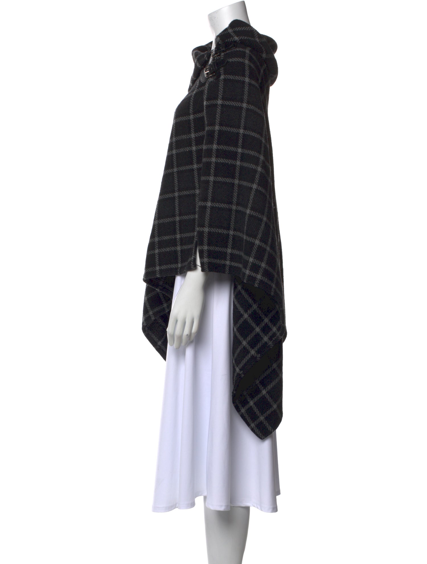 Lauren by Ralph Lauren Lambswool Plaid Print Sweater