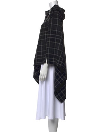 Lauren by Ralph Lauren Lambswool Plaid Print Sweater