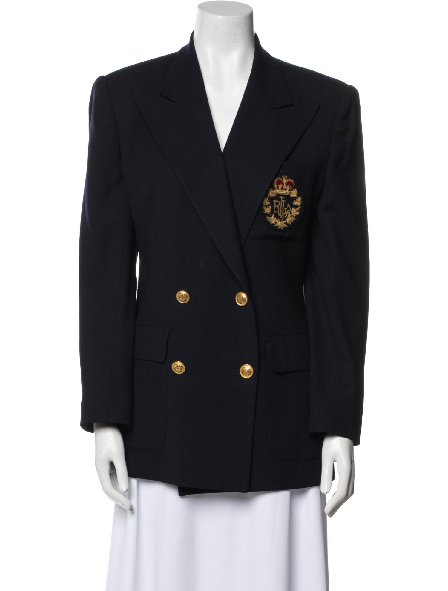 Lauren by Ralph Lauren Wool Blazer