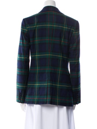 Lauren by Ralph Lauren Plaid Print Blazer
