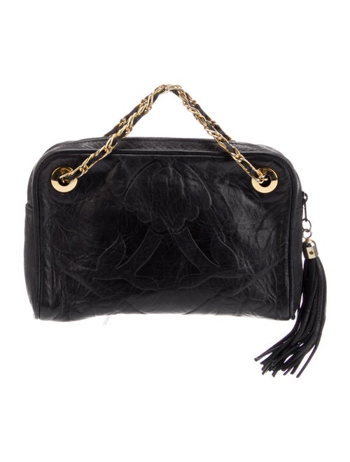 Luc Benoit Leather Top Handle Bag