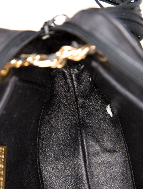 Luc Benoit Leather Top Handle Bag