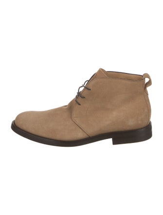 Luigi Borrelli Suede Lace-Up Boots