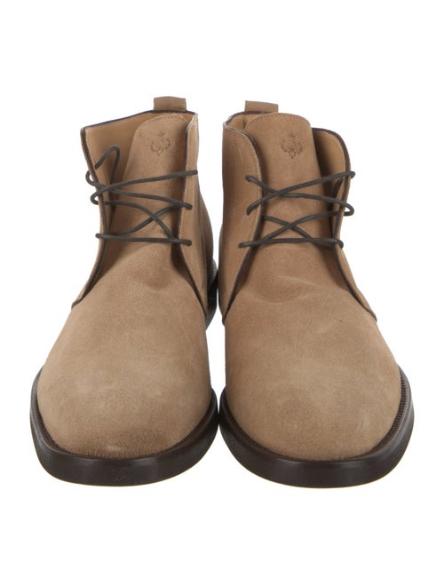 Luigi Borrelli Suede Lace-Up Boots