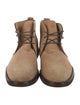 Luigi Borrelli Suede Lace-Up Boots