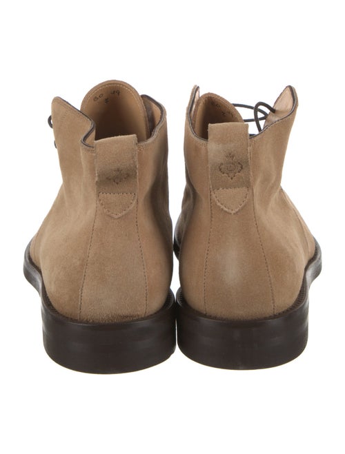 Luigi Borrelli Suede Lace-Up Boots