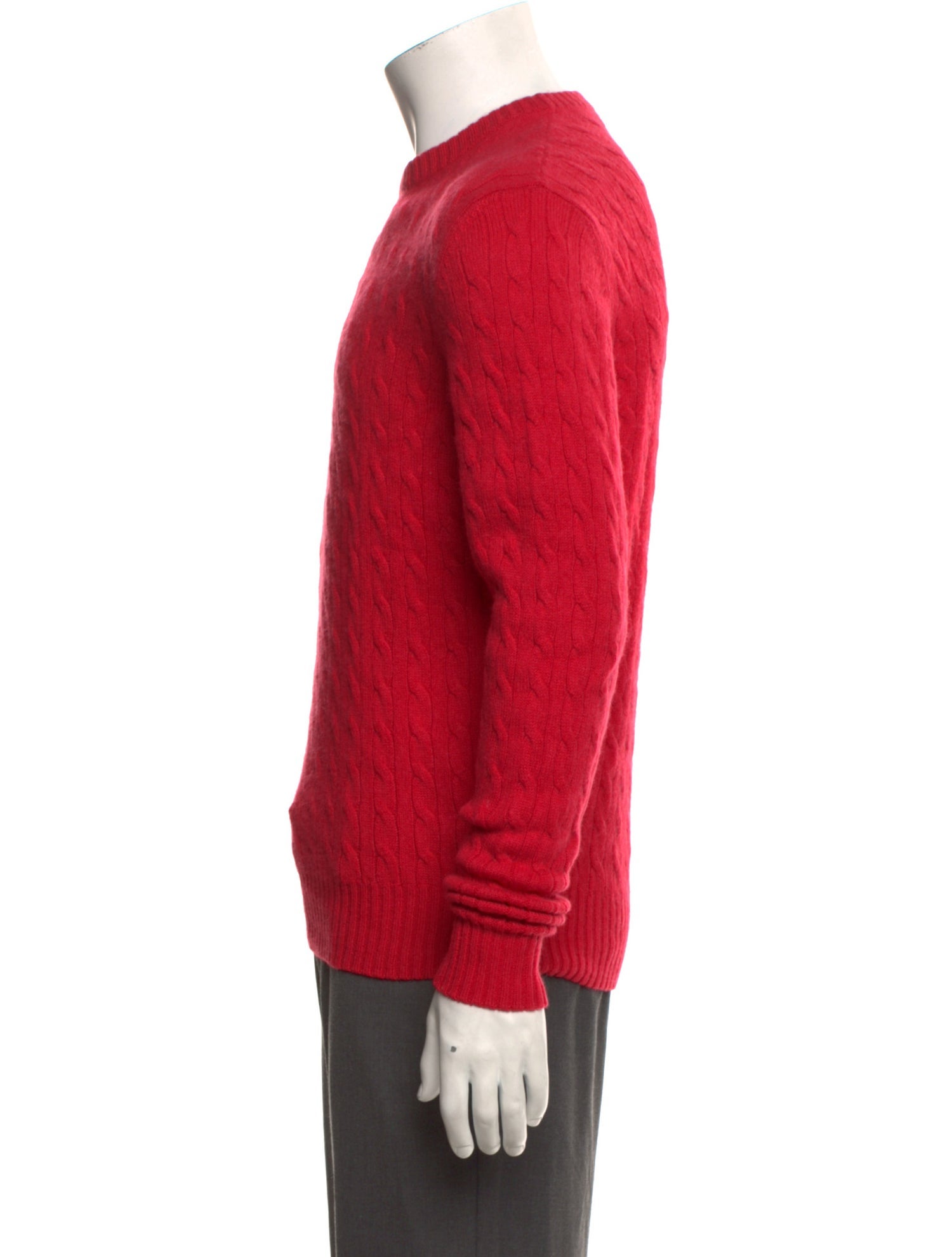 Luigi Borrelli Cashmere Crew Neck Pullover