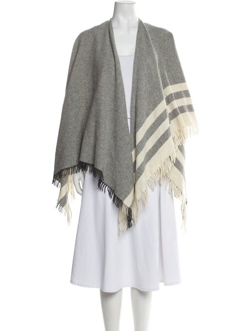 Luisa Brini Wool Striped Shawl