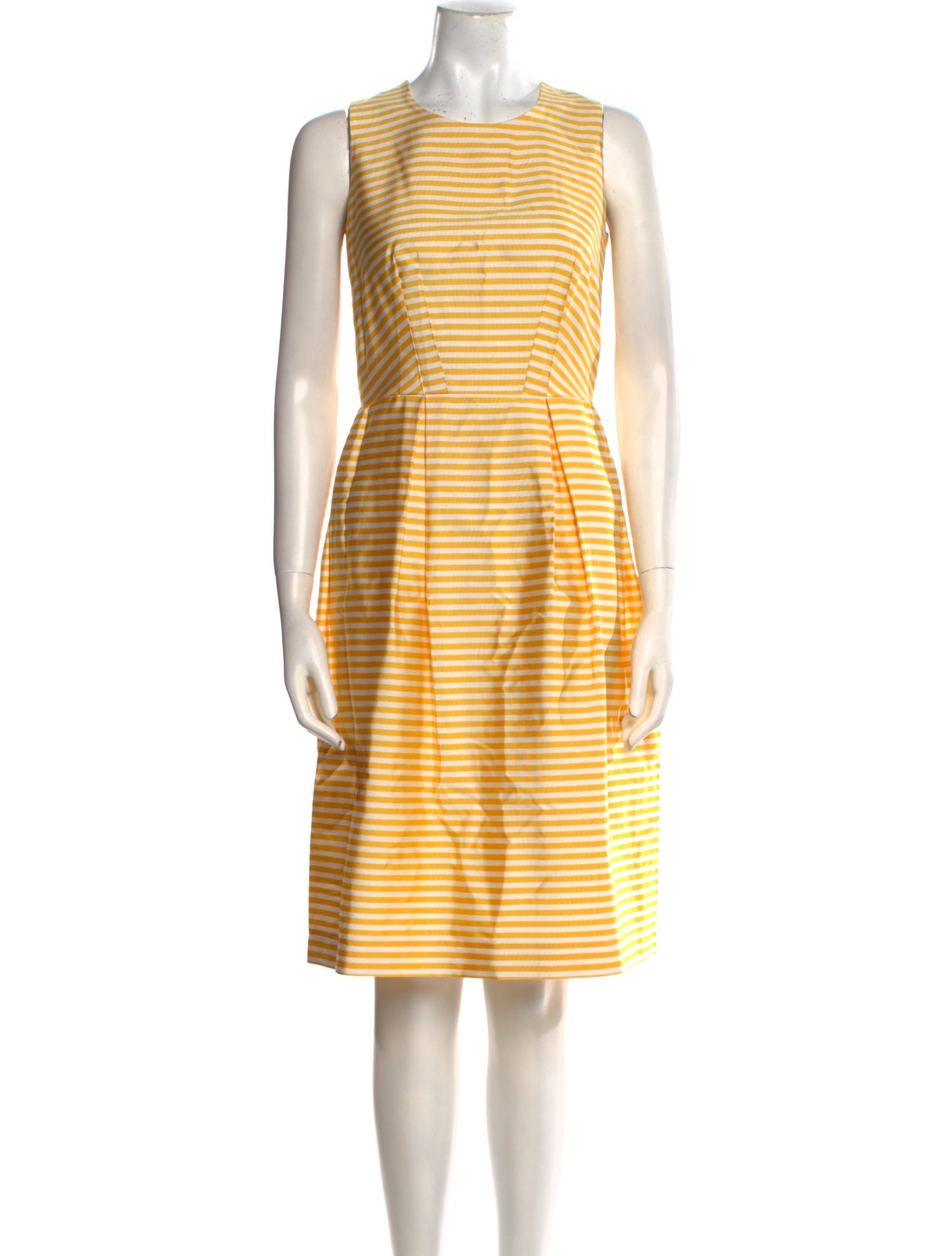 Laboratorio Capri Silk Knee-Length Dress