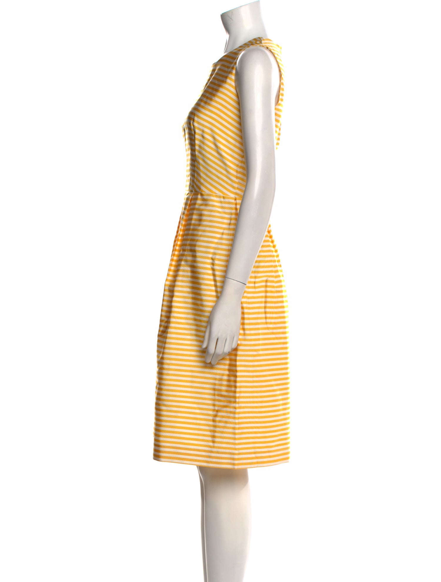 Laboratorio Capri Silk Knee-Length Dress