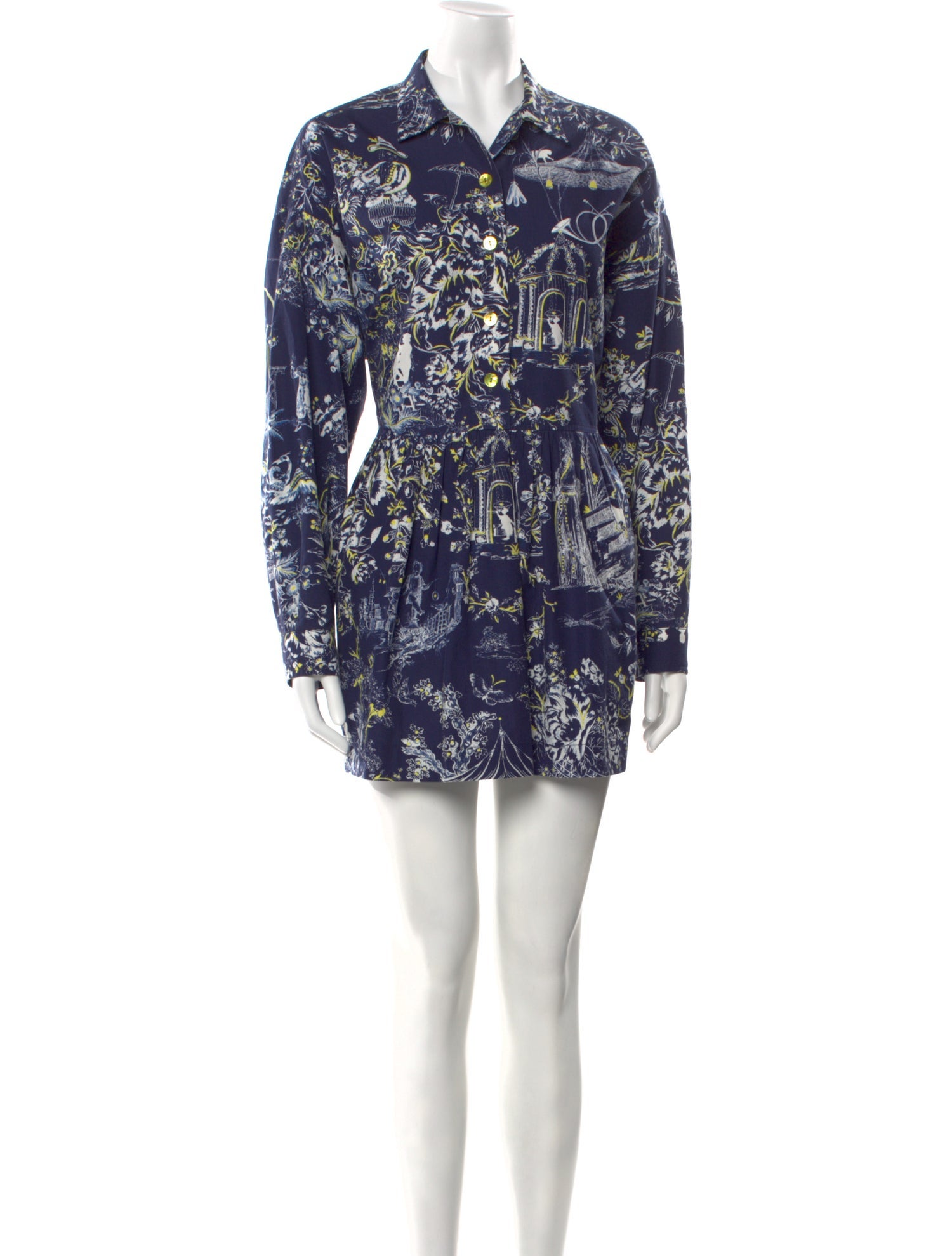 Laboratorio Capri Printed Mini Dress