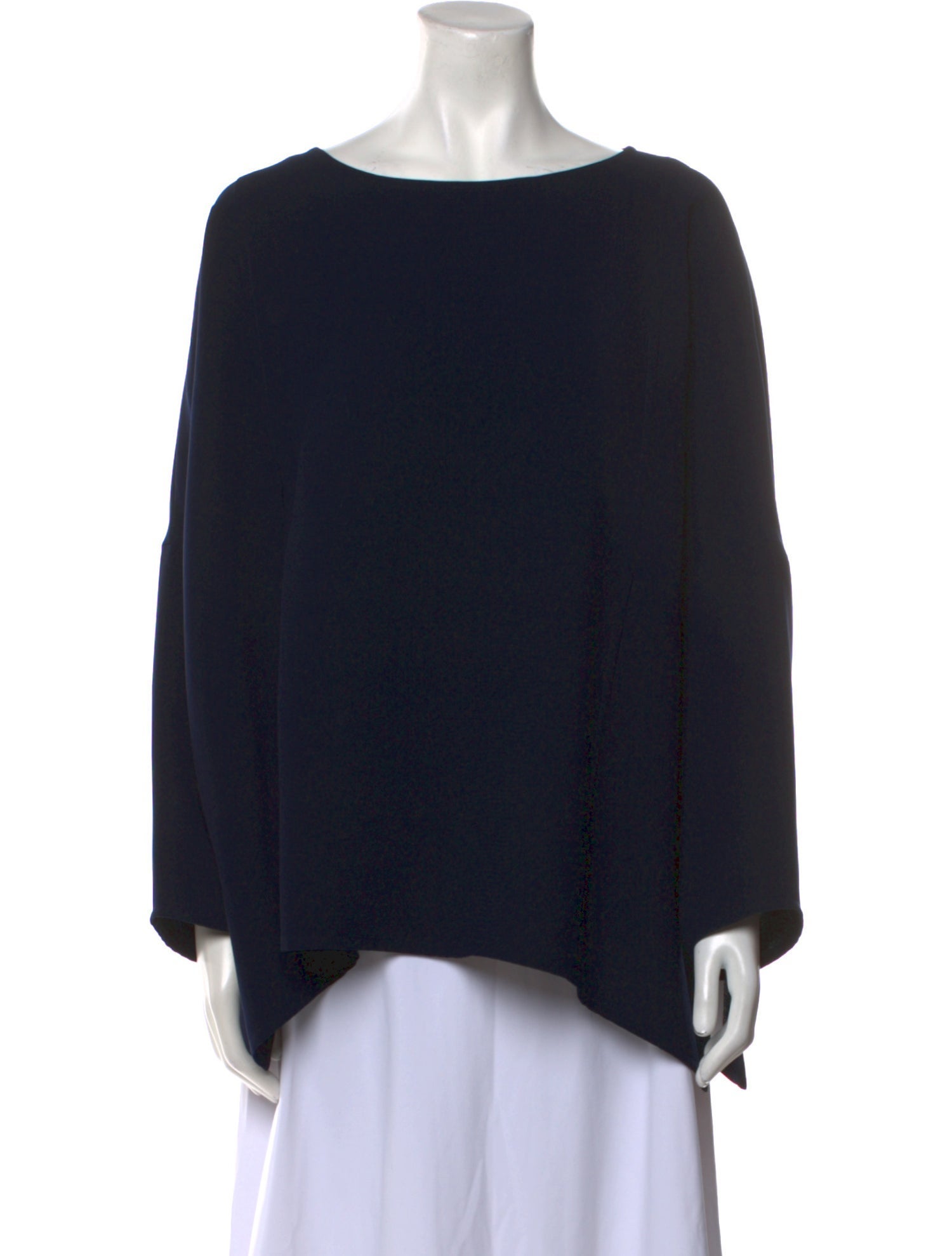 Laboratorio Capri Bateau Neckline Long Sleeve Blouse