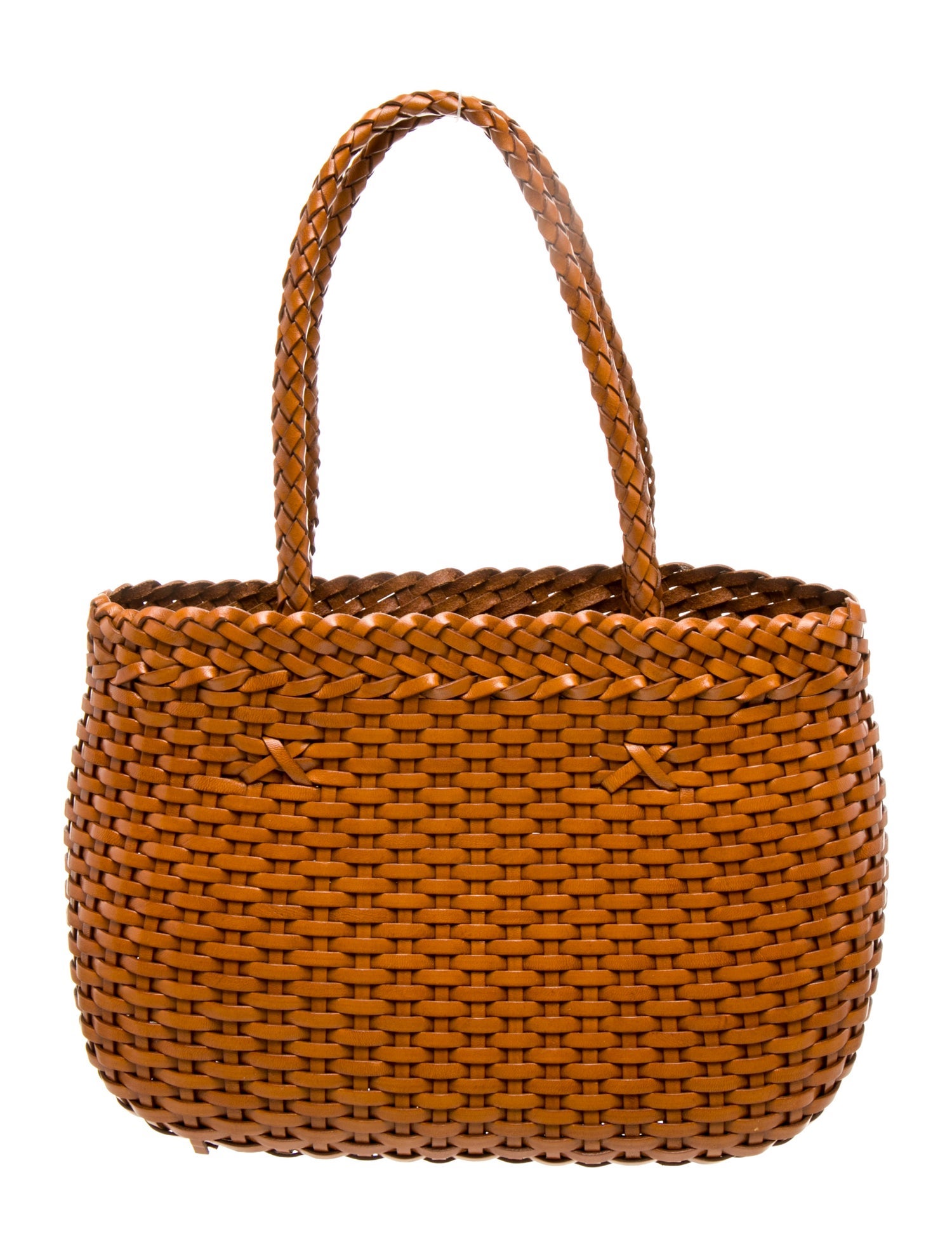 Laboratorio Capri Leather Top Handle Bag