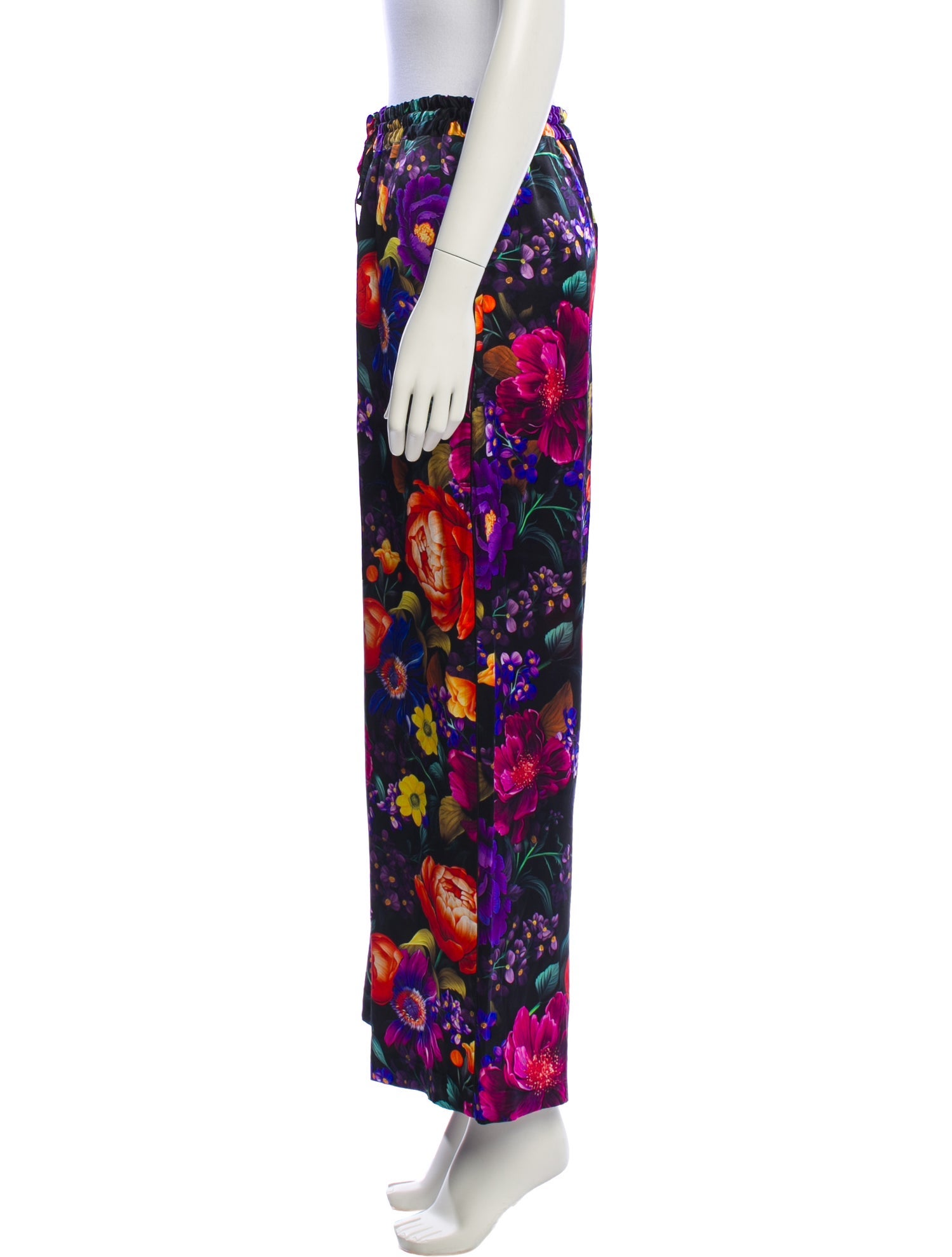 Laboratorio Capri Silk Floral Print Pajamas