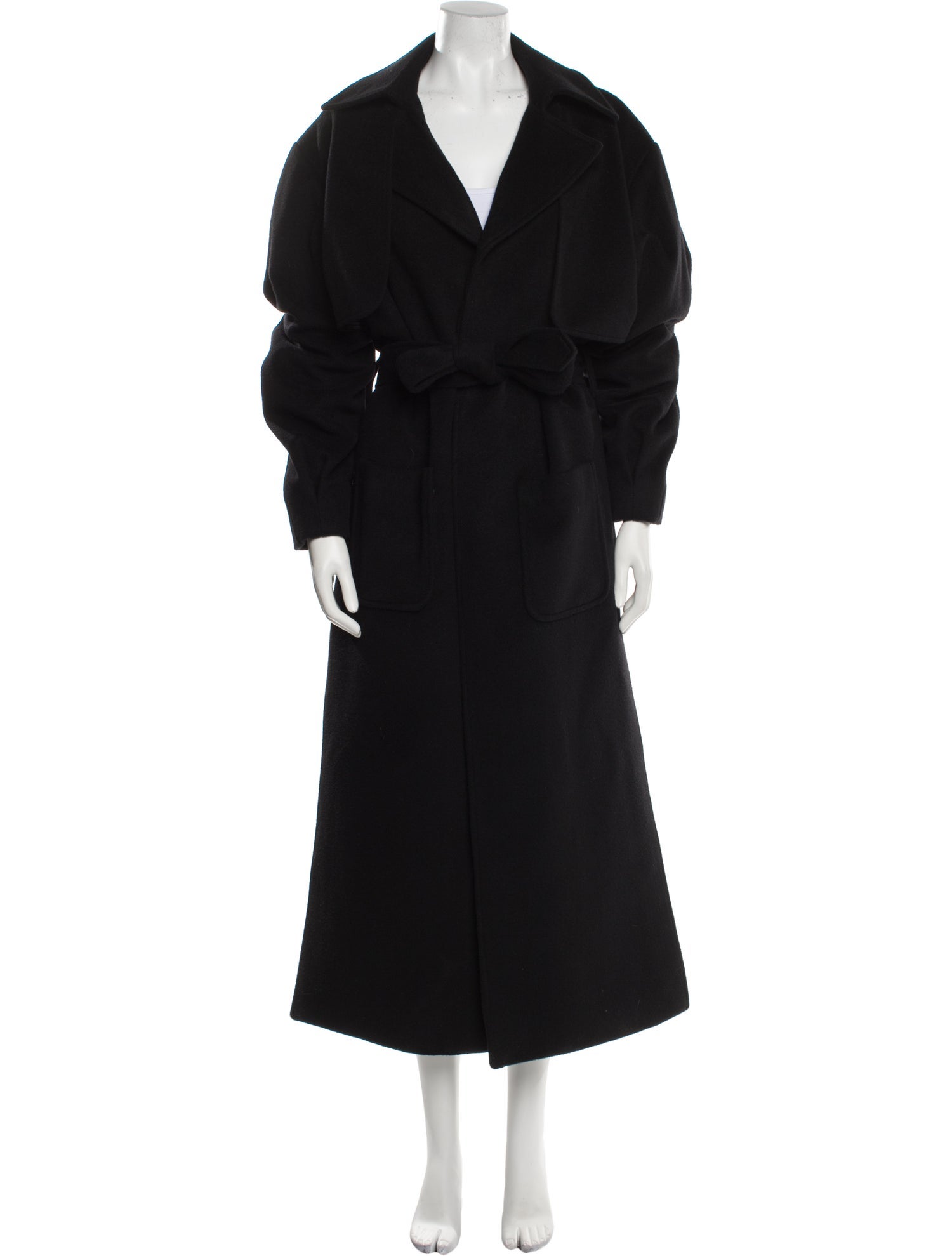 La Collection Cashmere Faux Fur Coat