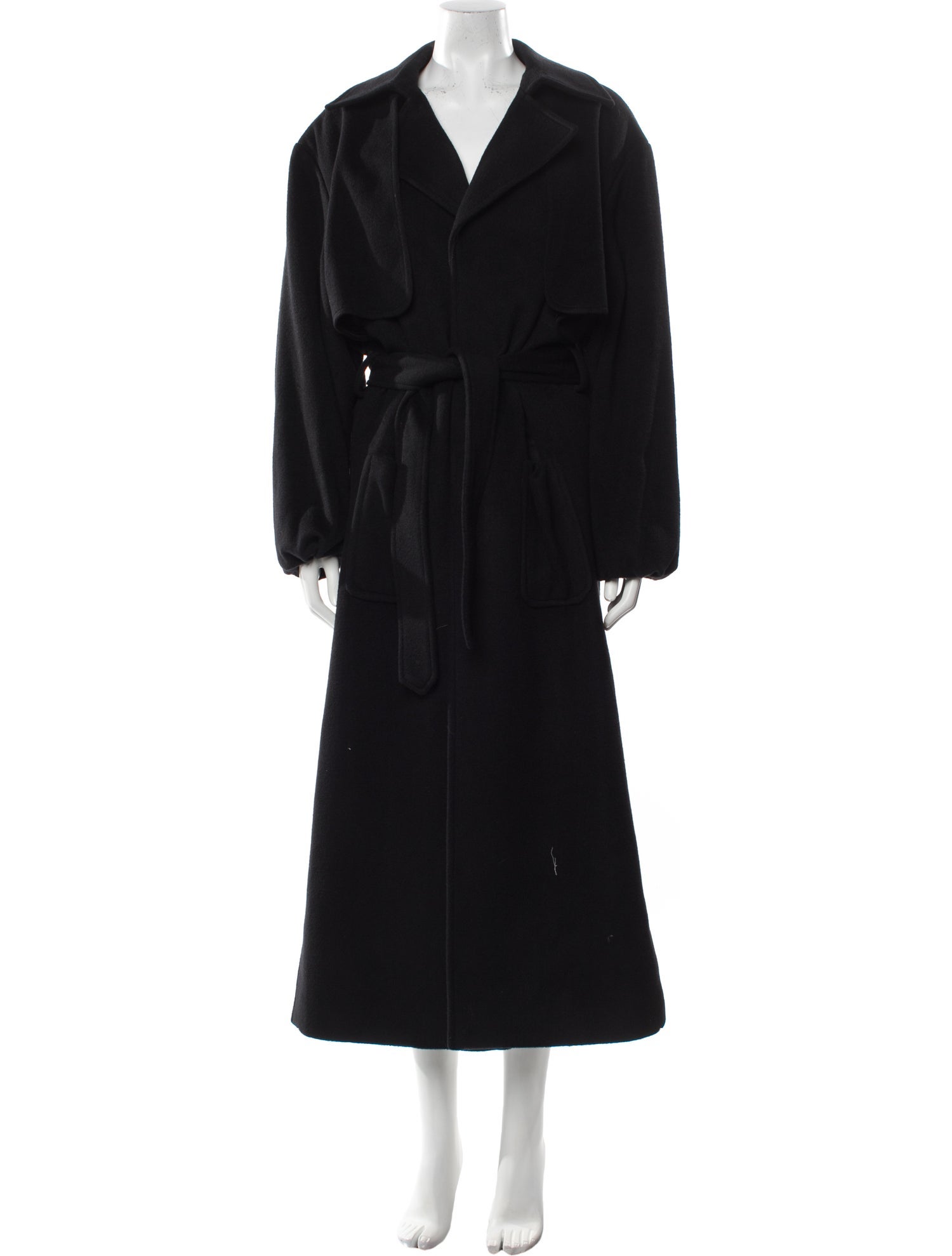 La Collection Cashmere Faux Fur Coat
