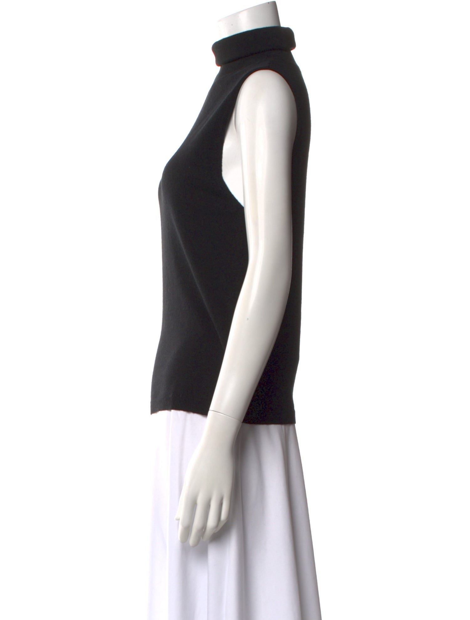 La Collection Merino Wool Turtleneck Top