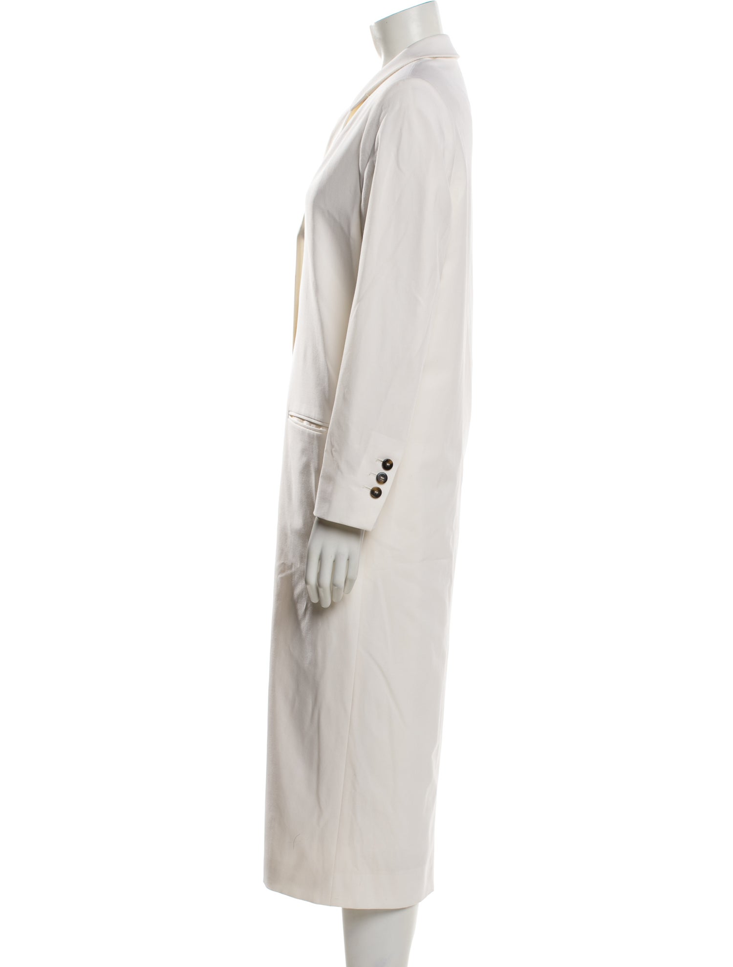 La Collection Wool Trench Coat
