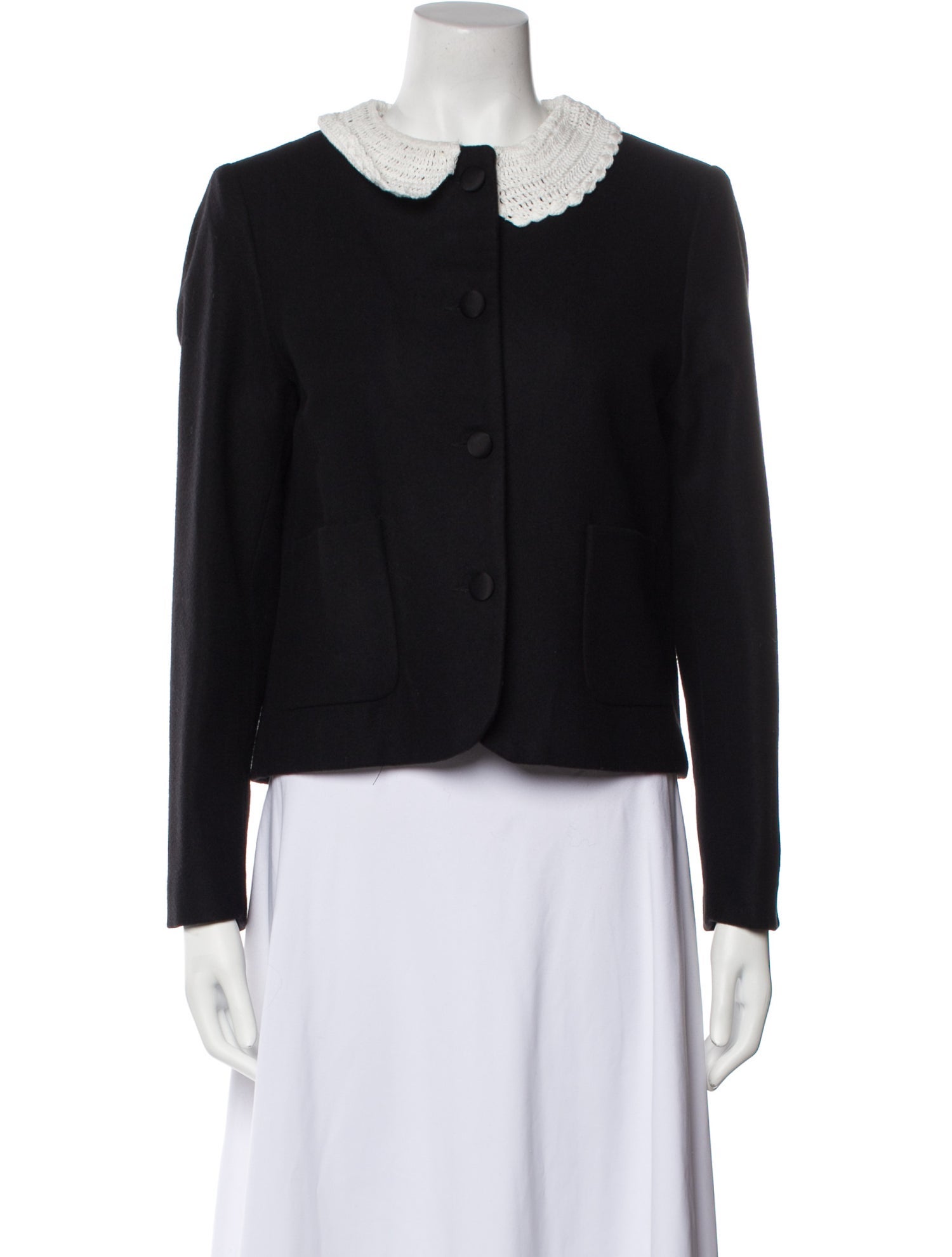 Laurence Bras Wool Evening Jacket
