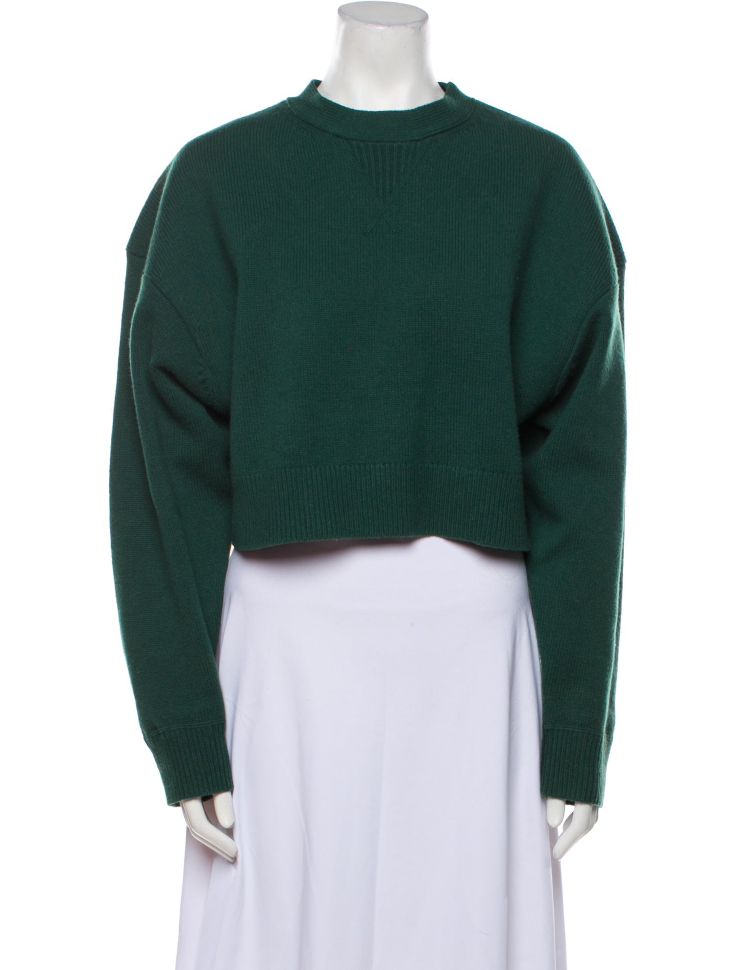 Laurence Bras Merino Wool Crew Neck Sweater