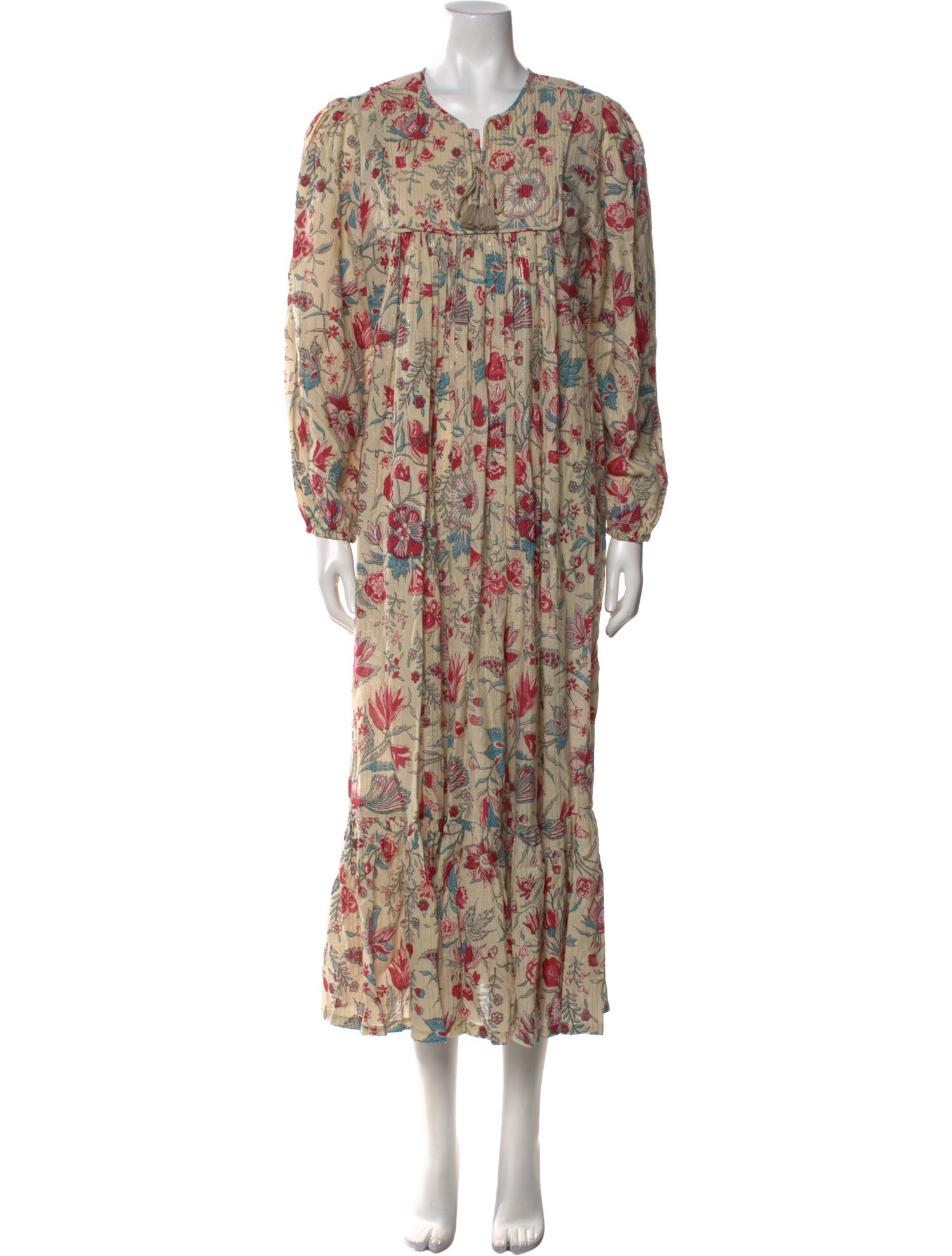 Laurence Bras Floral Print Long Dress
