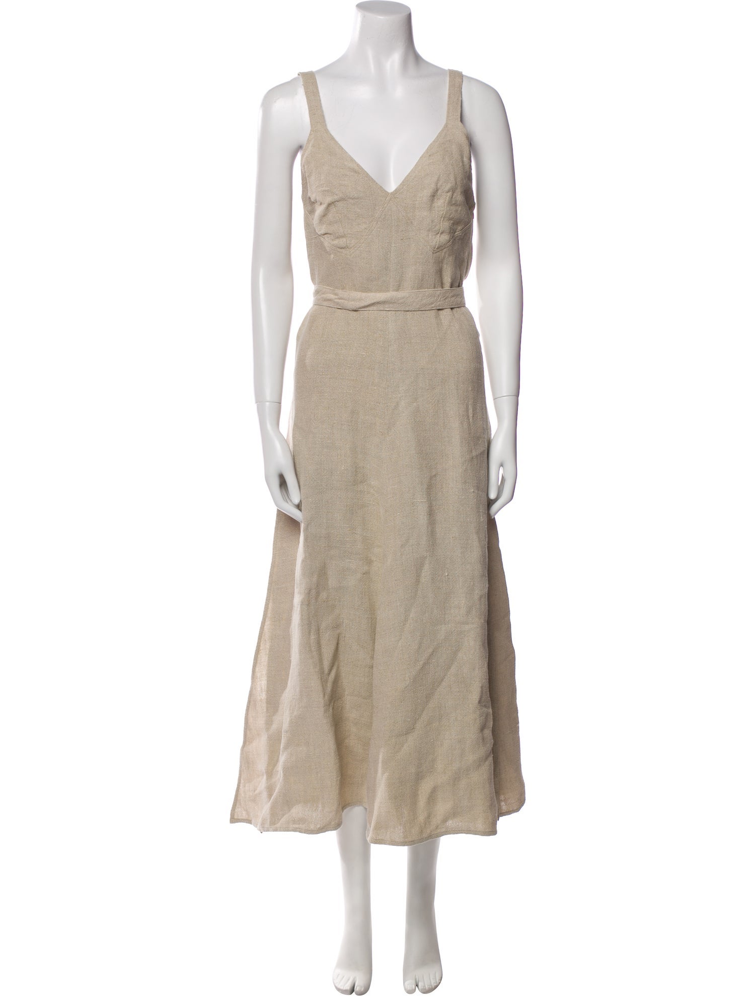 Laurence Bras Linen Long Dress