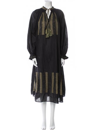 Laurence Bras Printed Midi Length Dress