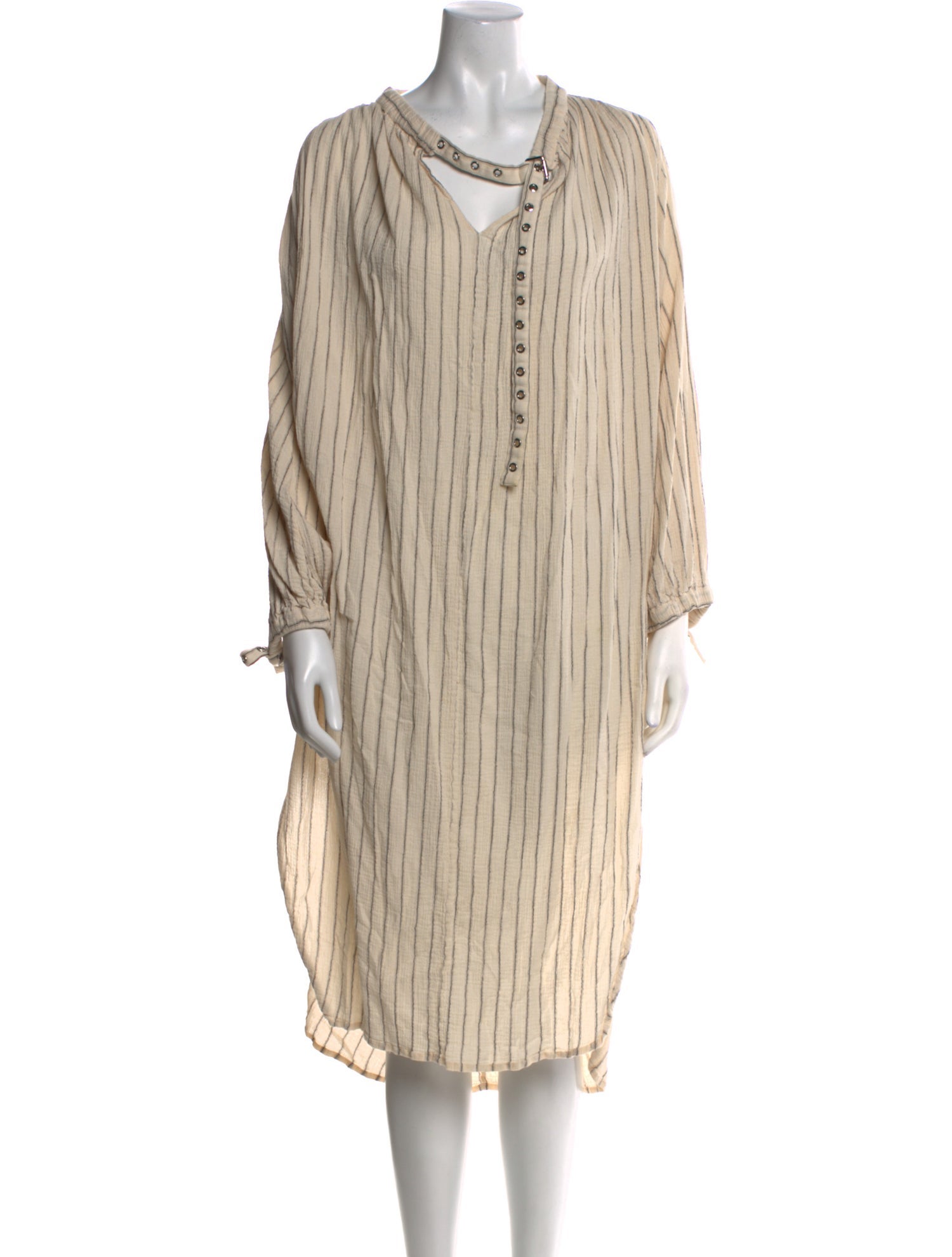 Laurence Bras Cowl Neck Midi Length Dress