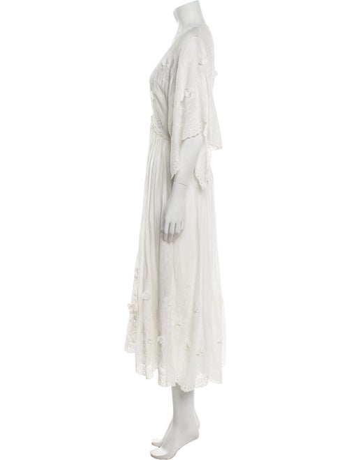 Laurence Bras V-Neck Long Dress