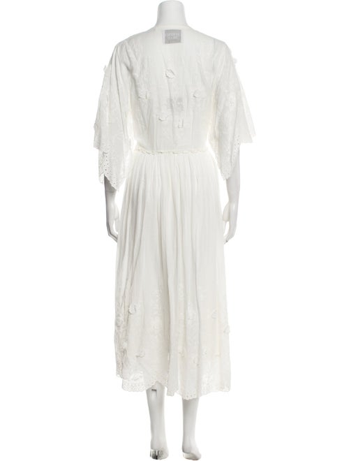 Laurence Bras V-Neck Long Dress