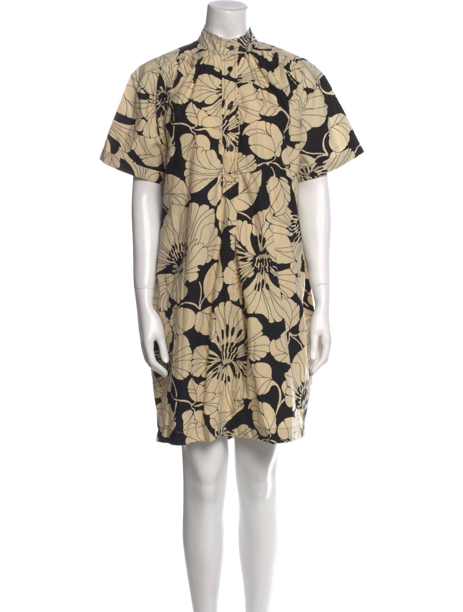 Laurence Bras Floral Print Mini Dress