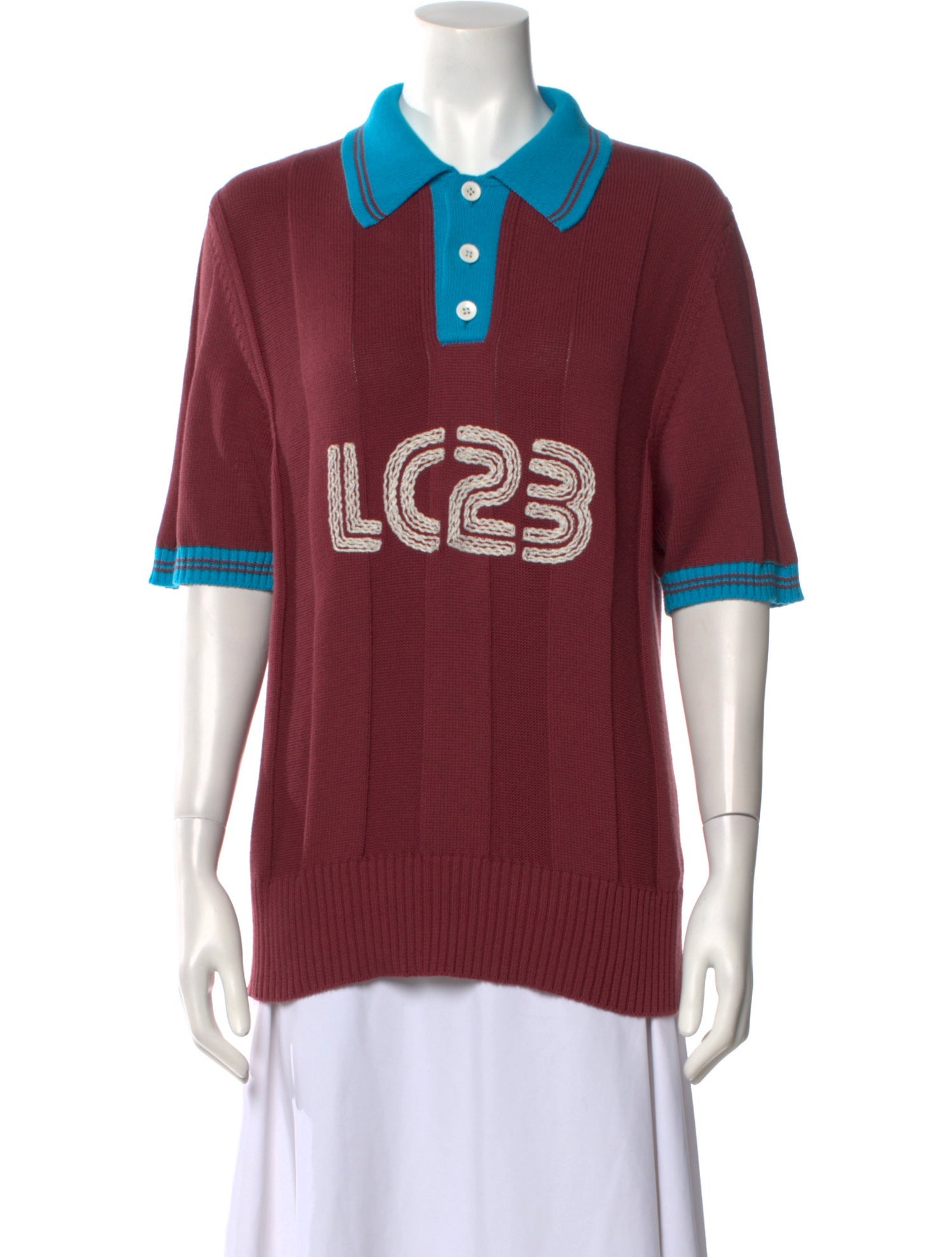 Lc23 Graphic Print Crew Neck Sweater