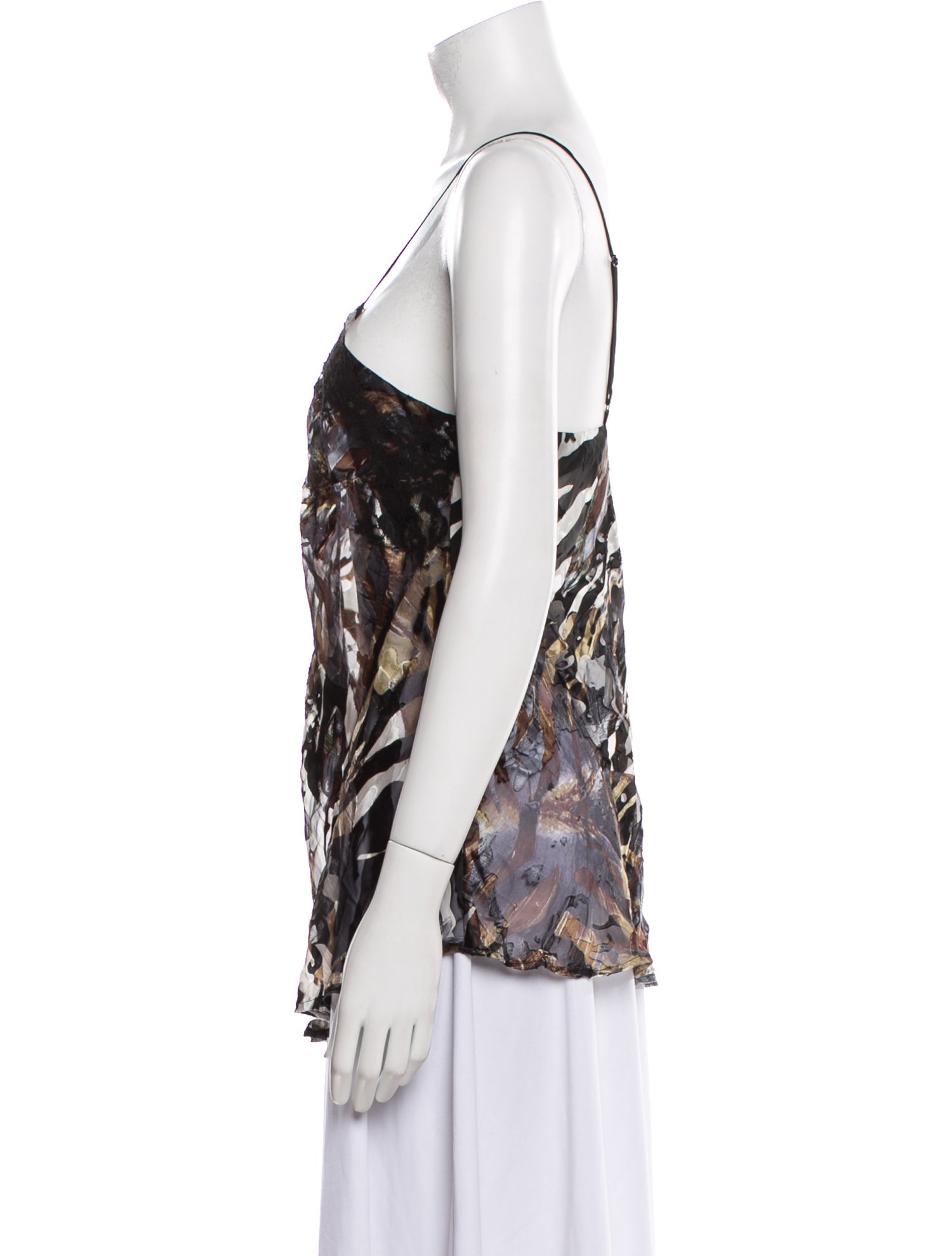 Lise Charmel Printed Square Neckline Top