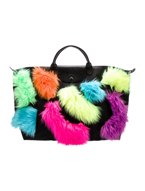 Longchamp x Jeremy Scott Nylon Weekender Bag