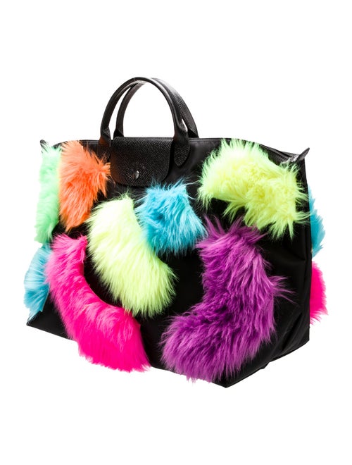 Longchamp x Jeremy Scott Nylon Weekender Bag