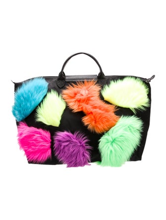 Longchamp x Jeremy Scott Nylon Weekender Bag