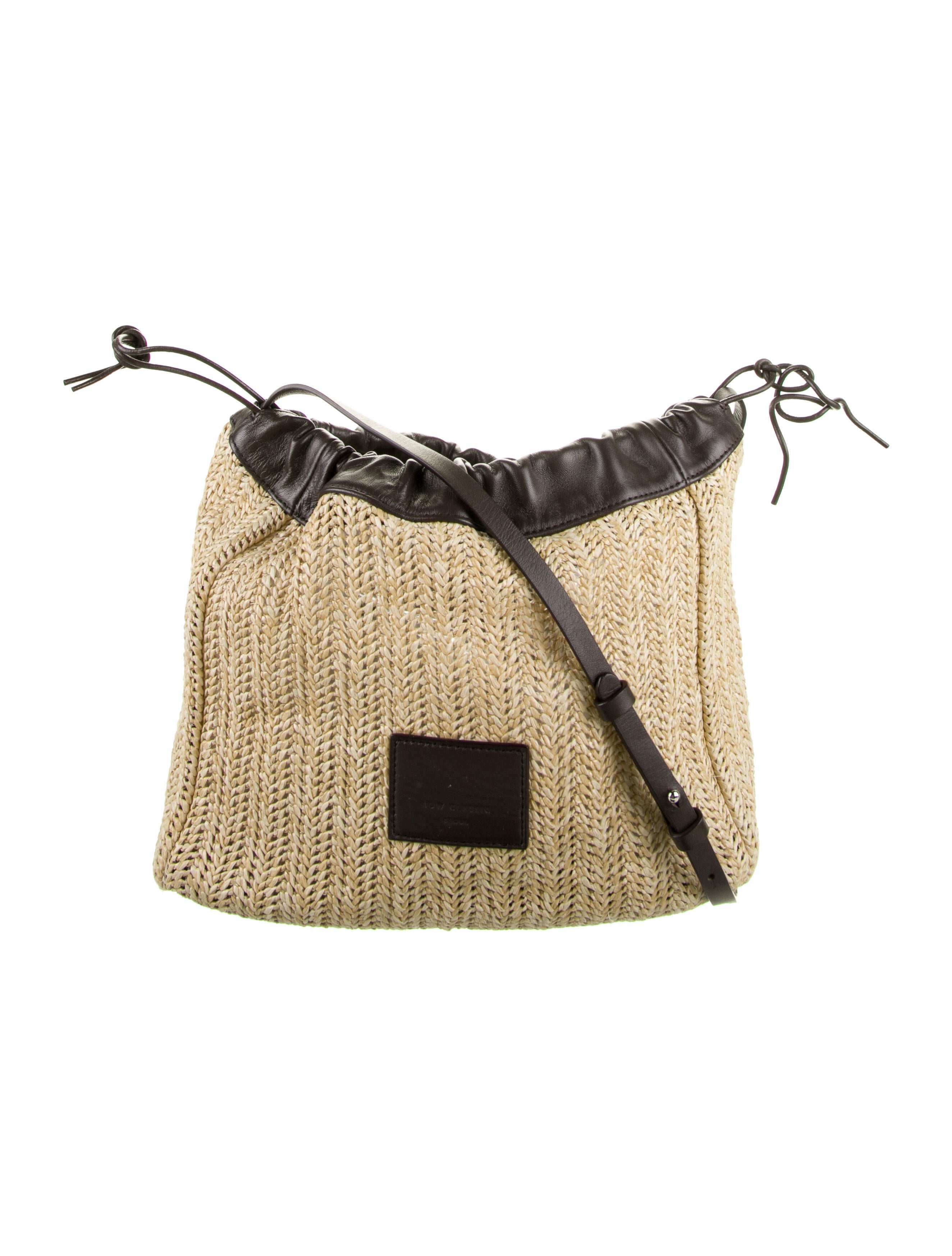 バッグ ILL LOW CLASSIC RATTAN STRING BAG Low Classic Rattan String Bag - Neutrals Bucket Bags, Handbags