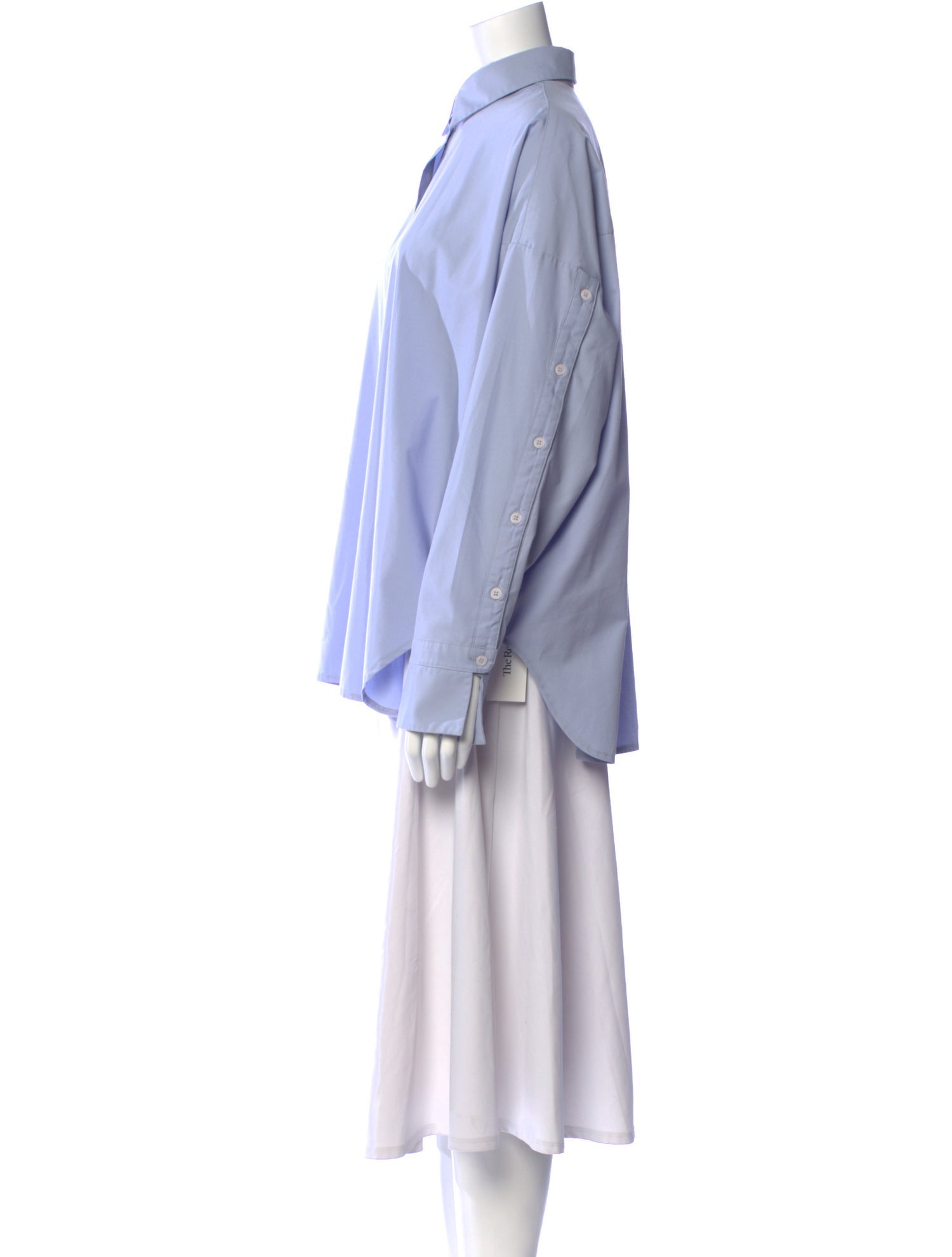 Low Classic Long Sleeve Button-Up Top