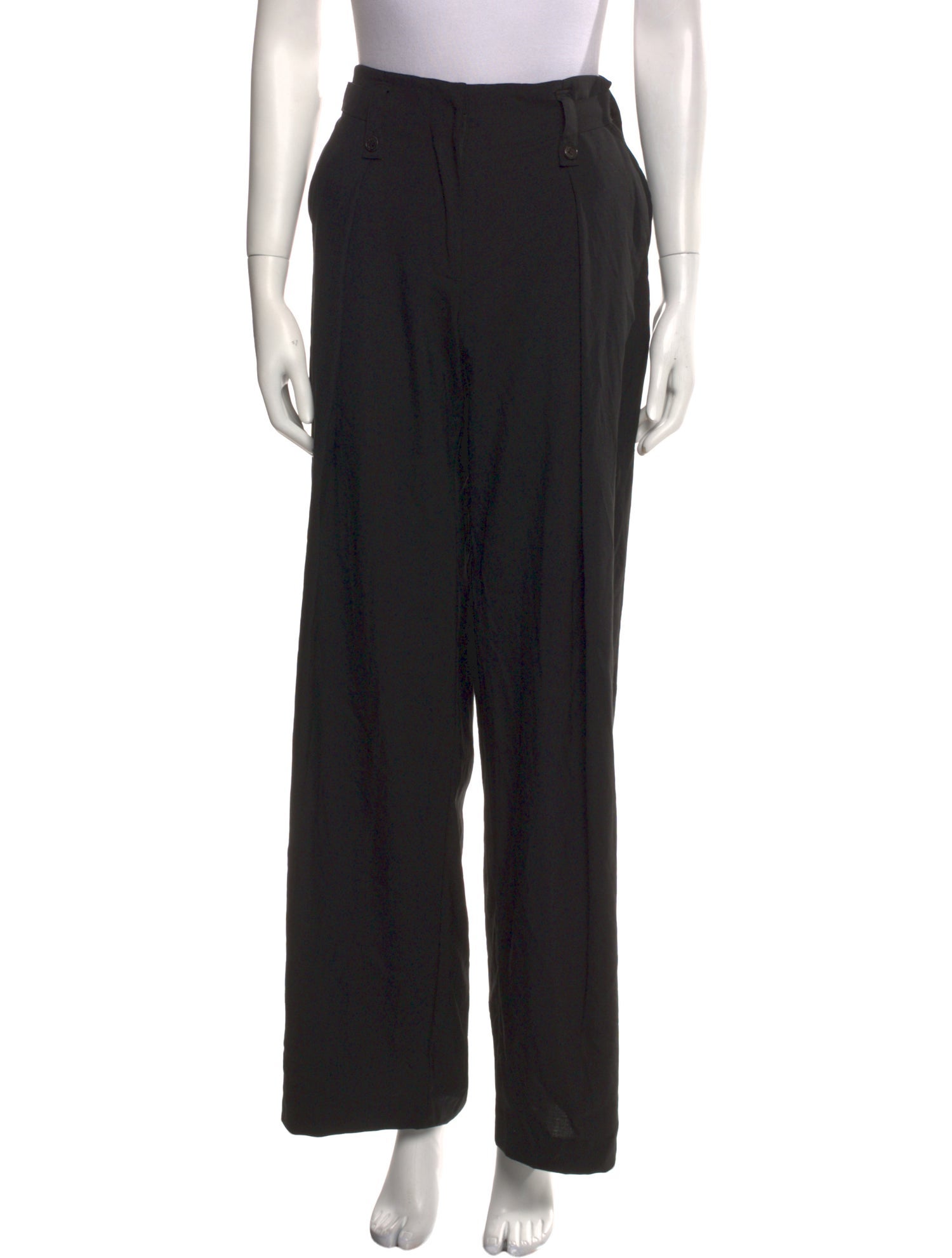 Low Classic Wool Wide Leg Pants
