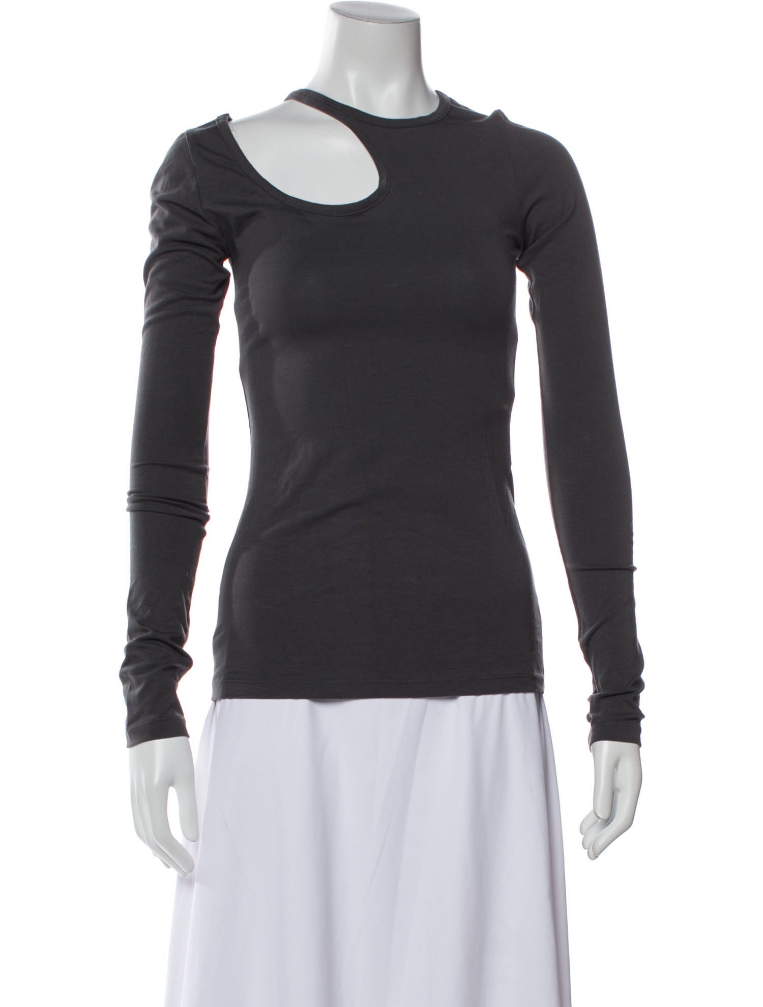 Low Classic Mock Neck Long Sleeve Sweatshirt