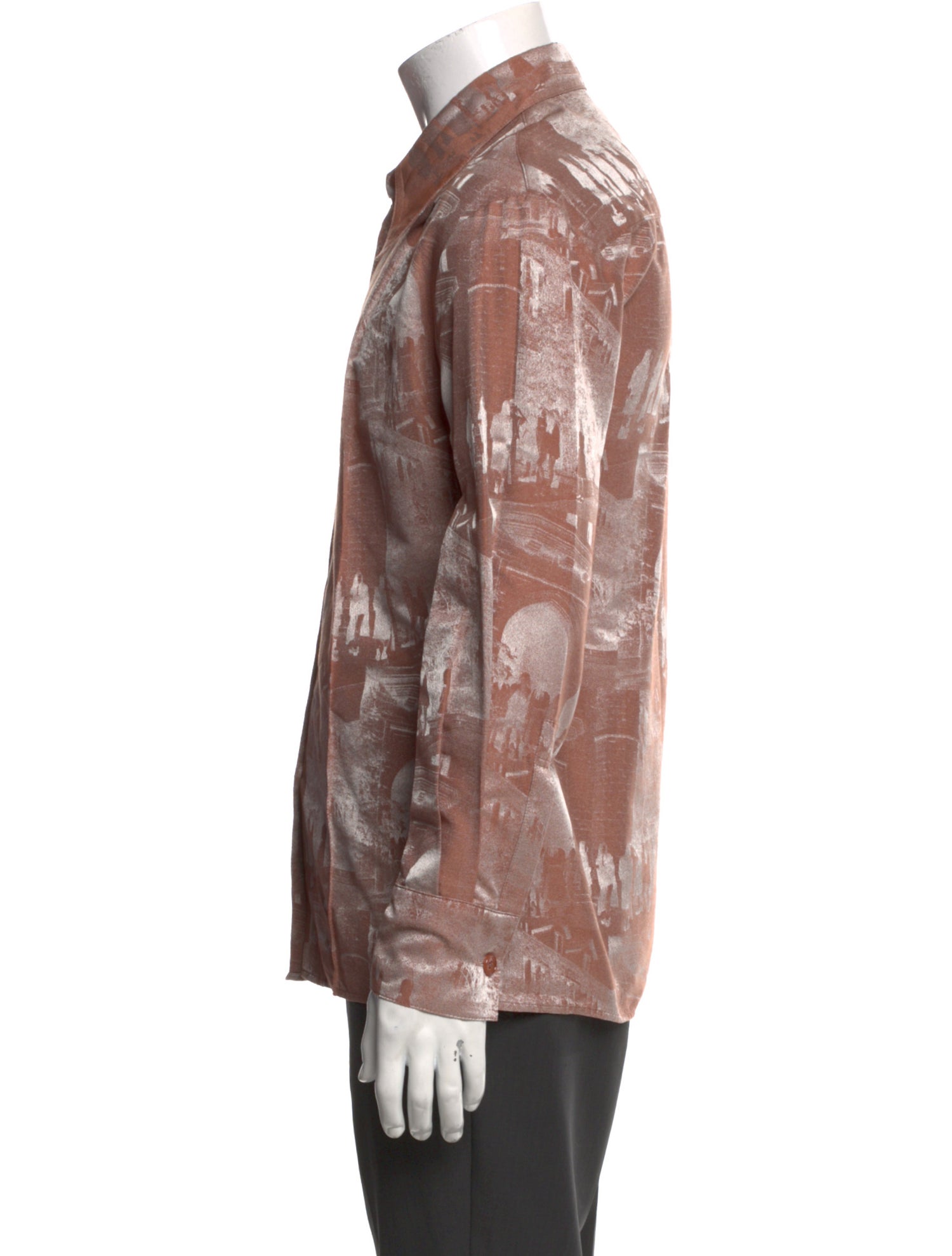 Low Classic Printed Long Sleeve Shirt