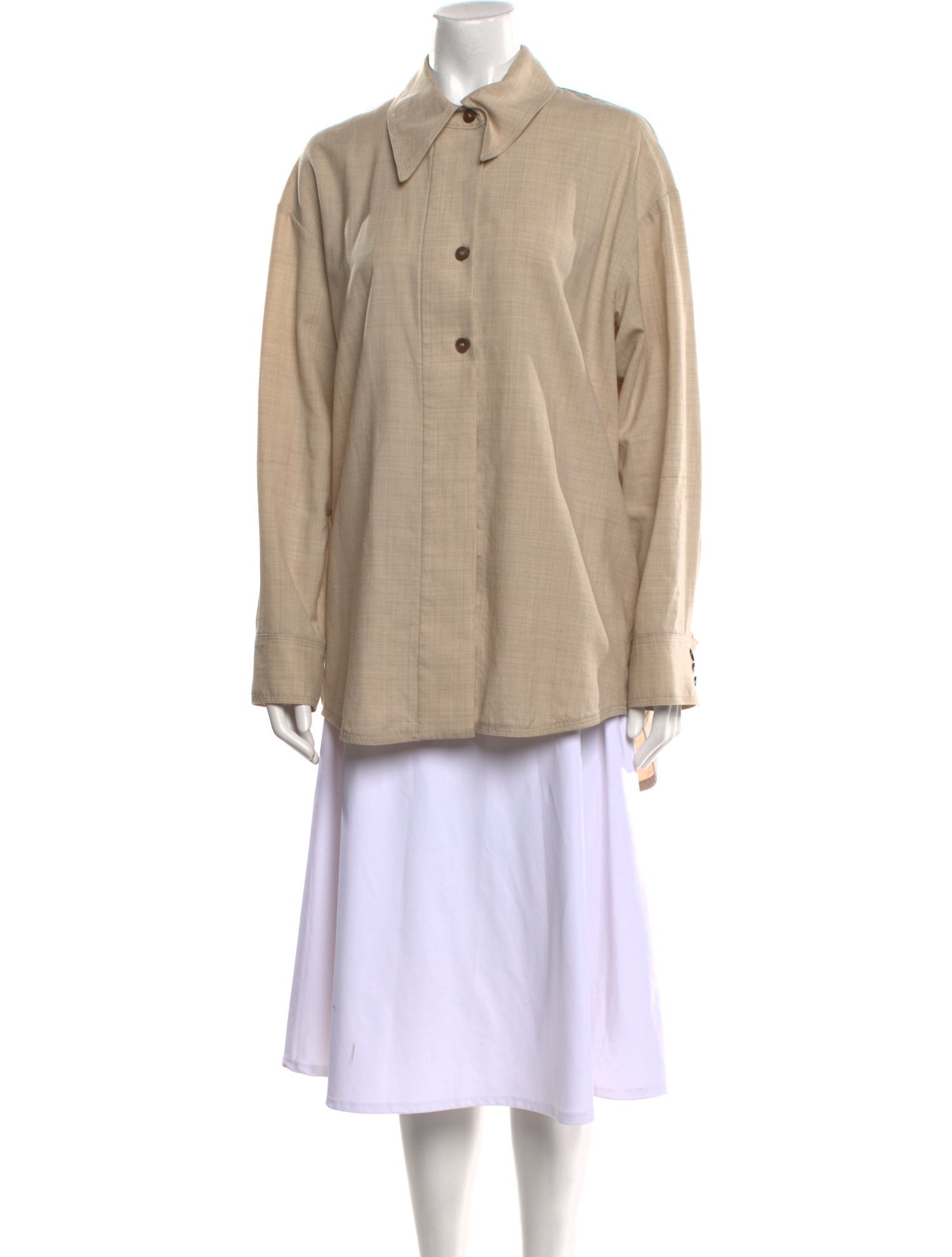 Low Classic Wool Long Sleeve Top