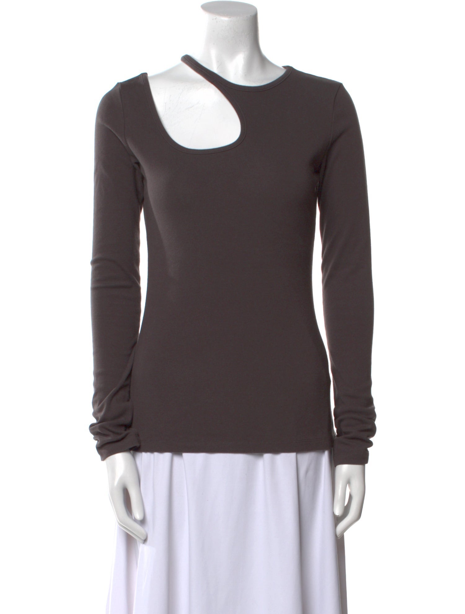 Low Classic Scoop Neck Long Sleeve Sweatshirt