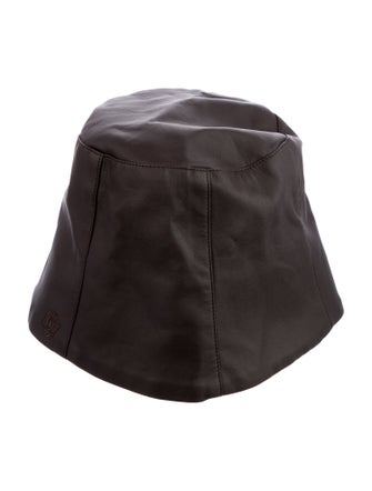 Low Classic Leather Bucket Hat