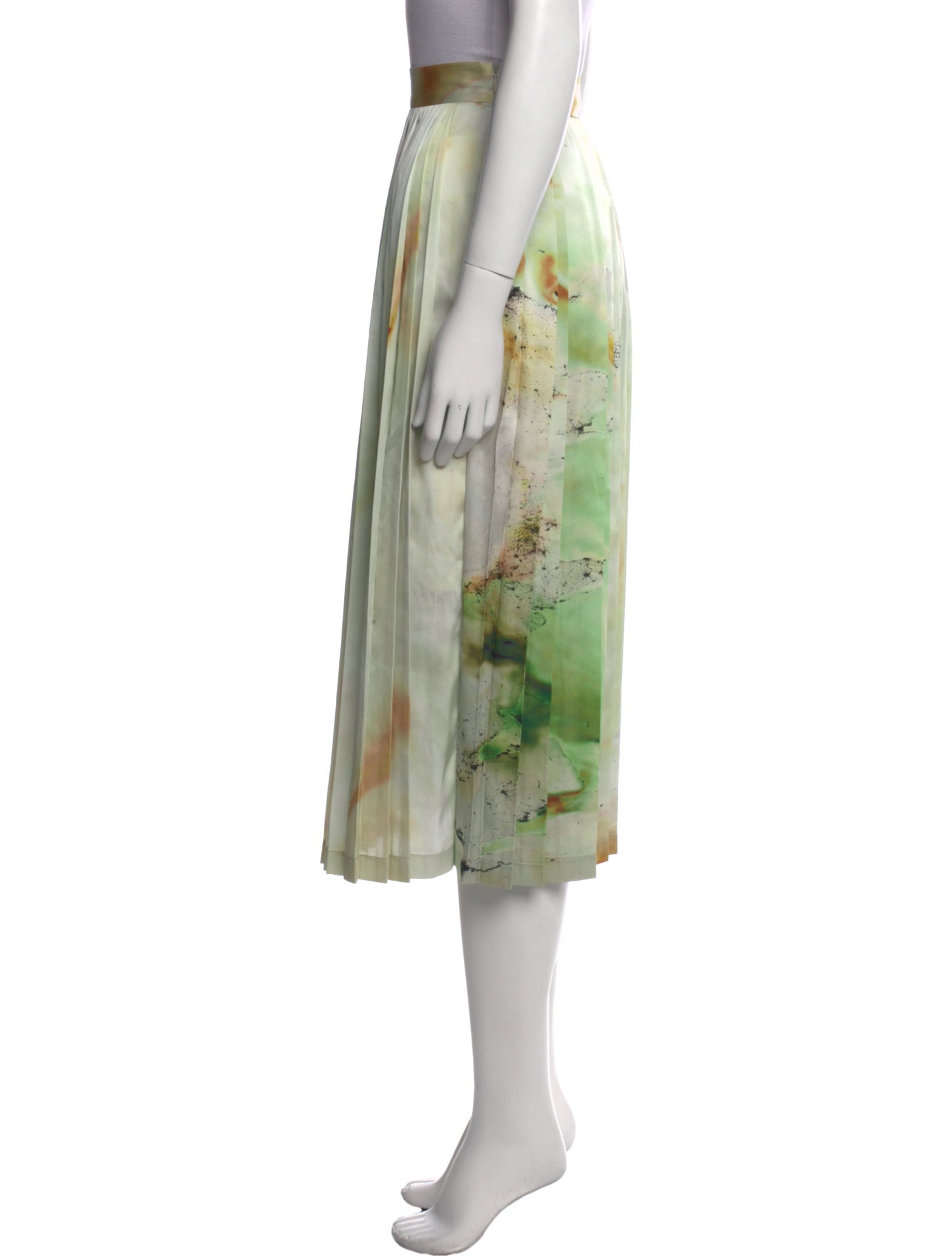 Low Classic Printed Midi Length Skirt w/ Tags