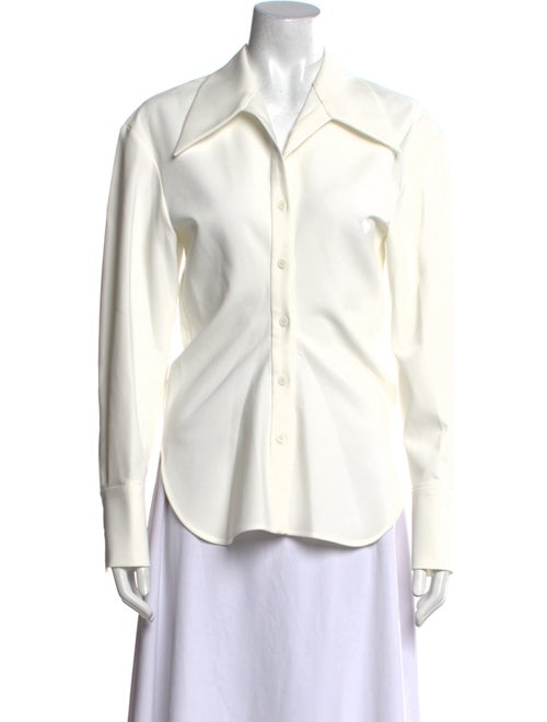 Low Classic Long Sleeve Button-Up Top