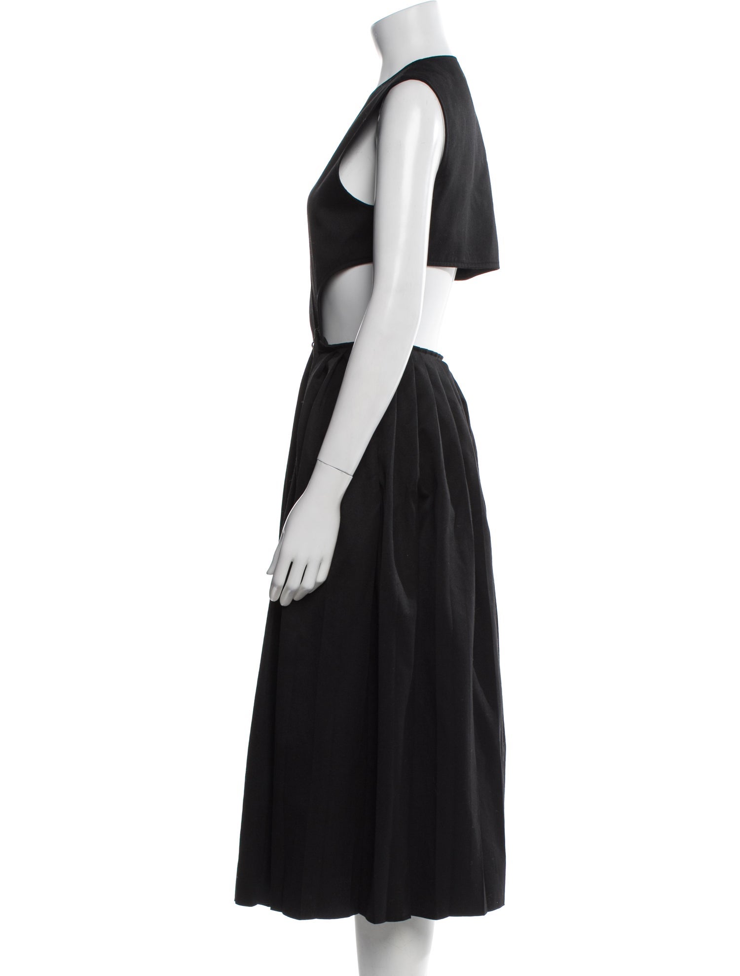 Low Classic Wool Long Dress